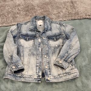 Joe's Jeans Faded Blue Denim Jacket Size S!
